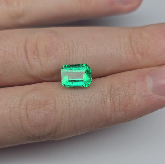 Emeraude colombienne 3.11 carat