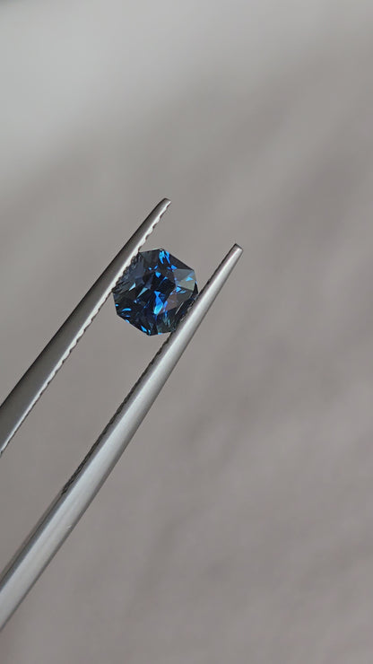 Saphir bleu/jaune 1.18carat