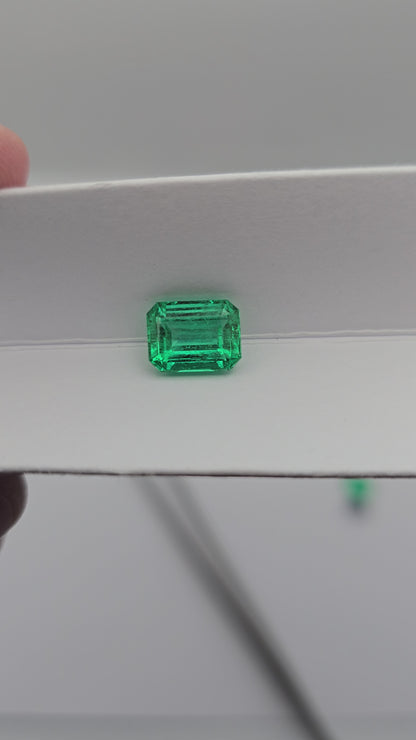 Emeraude colombienne 3.11 carat