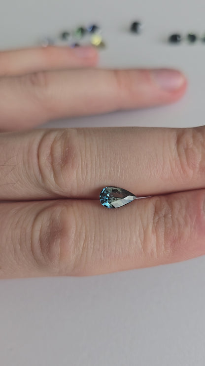 Saphir bi-color 1.44 carat