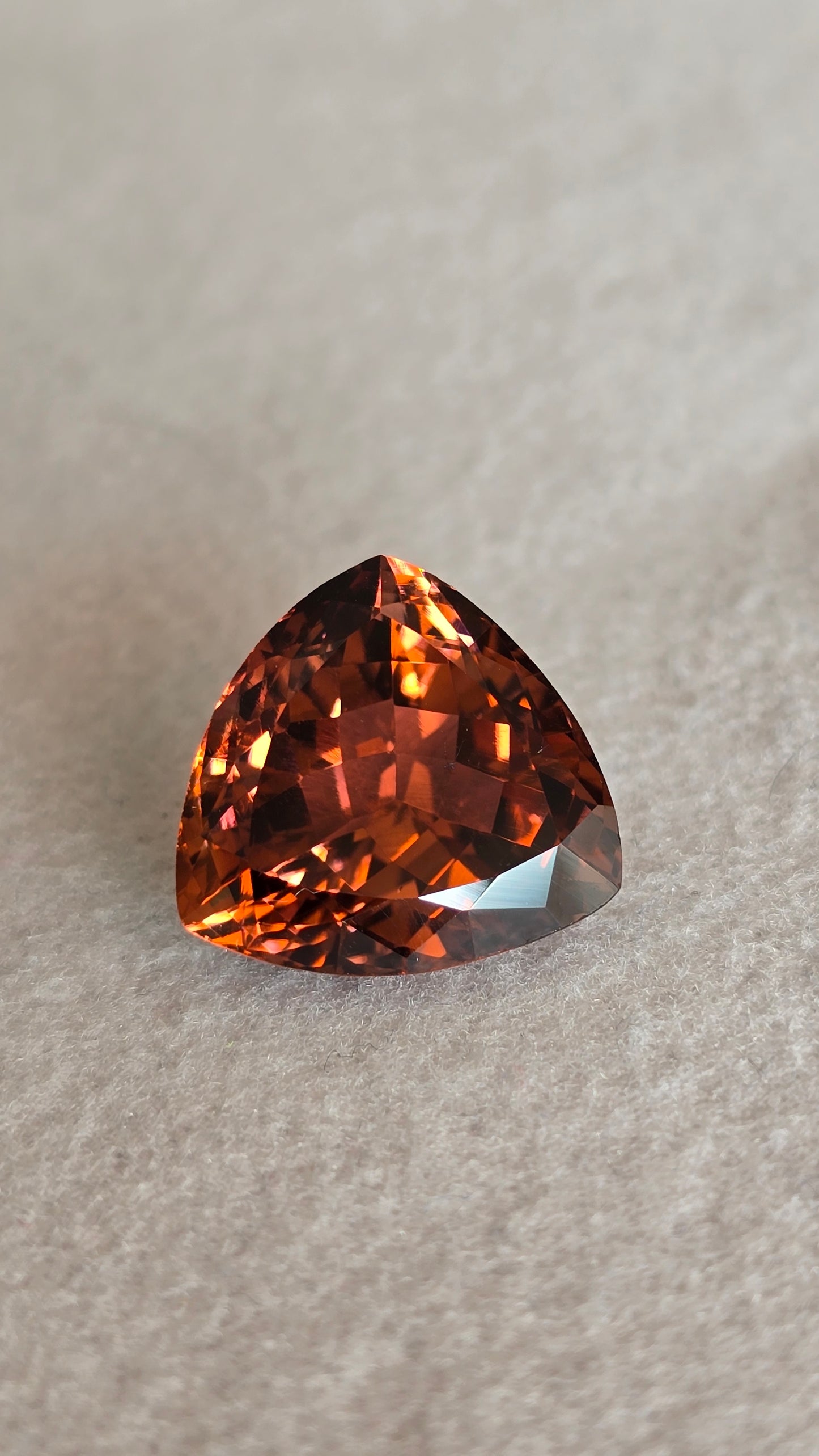 Tourmaline orange/rose 12.27 carats