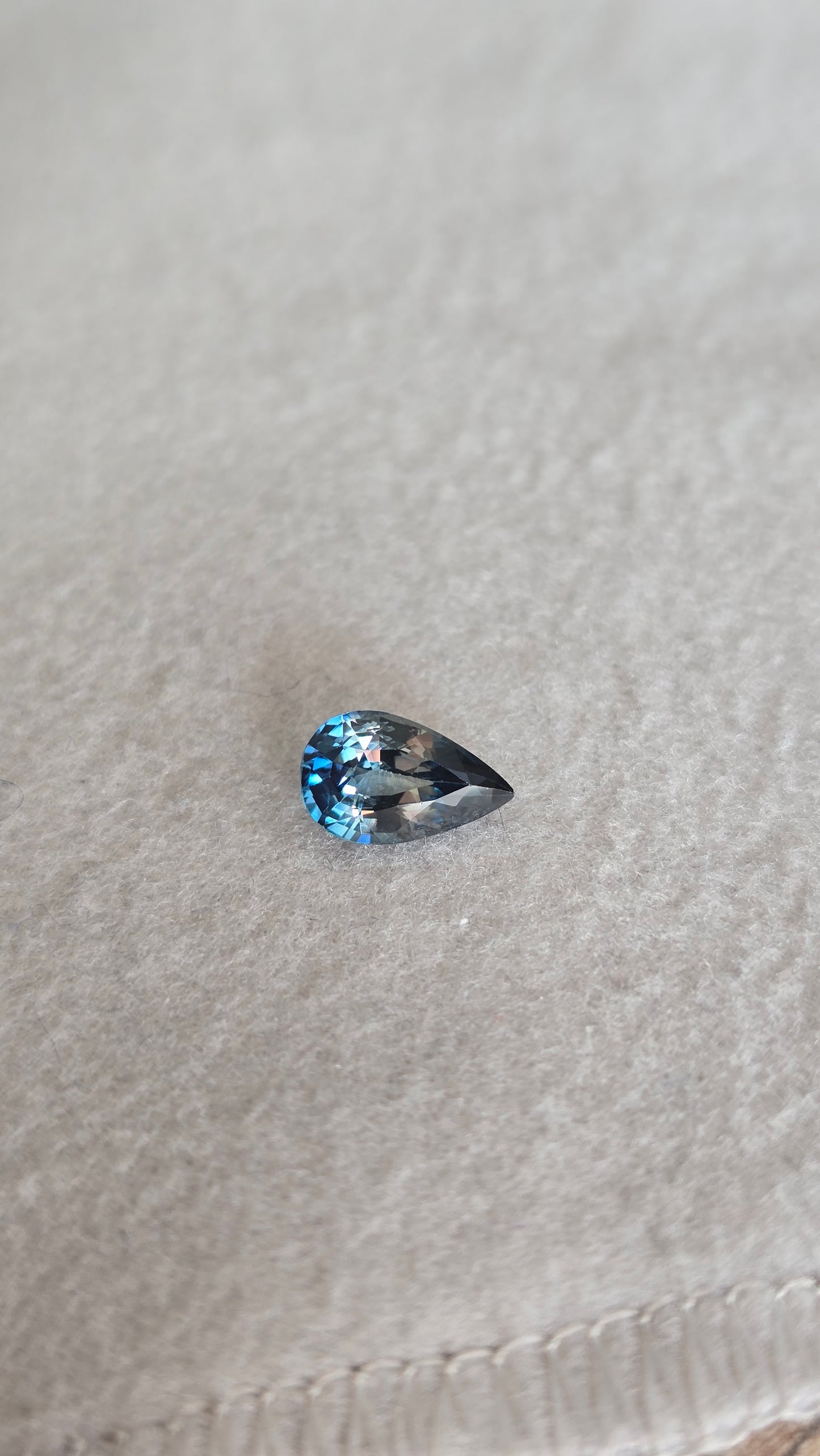 Saphir bi-color 1.44 carat