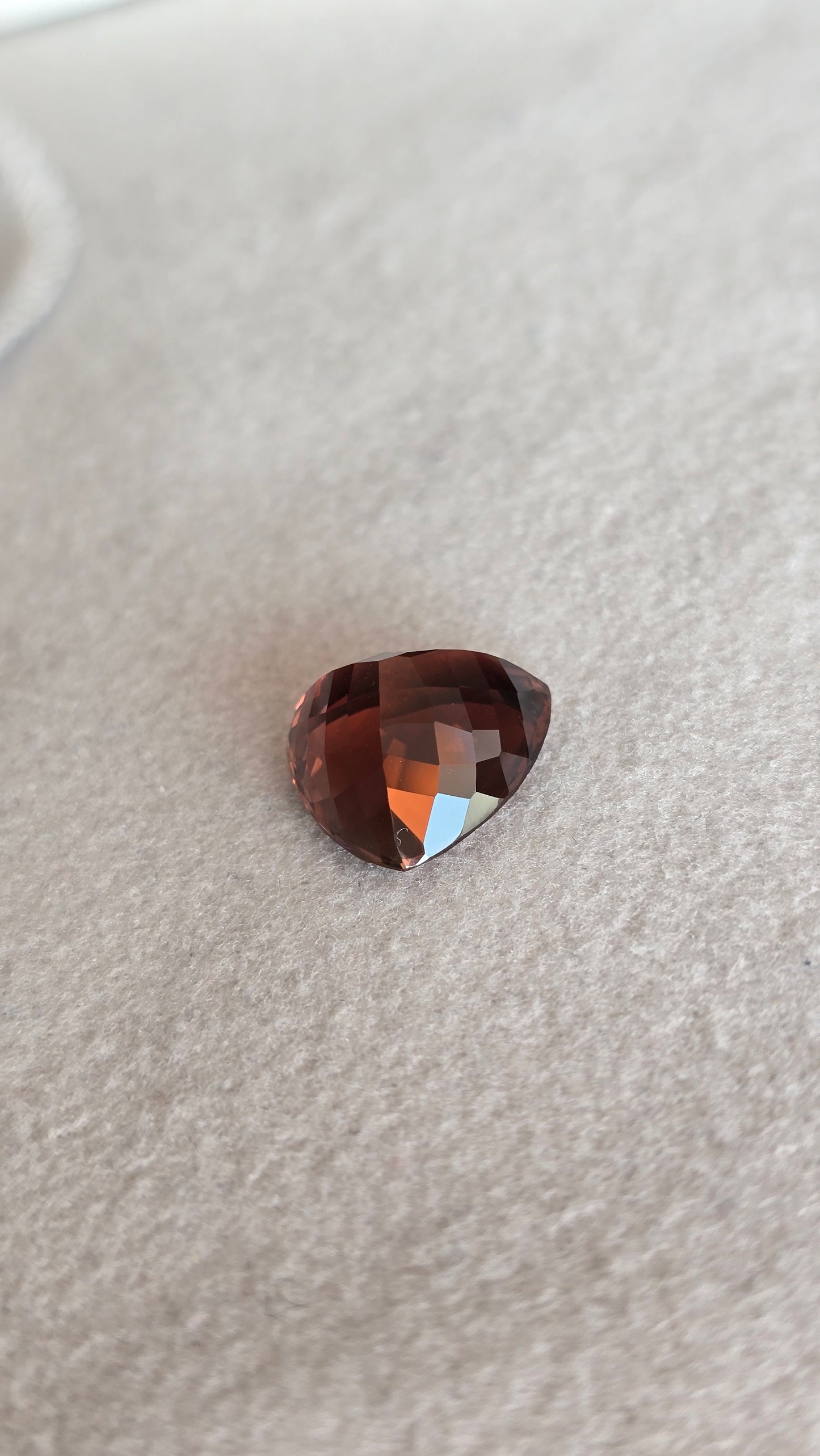 Tourmaline orange/rose 12.27 carats
