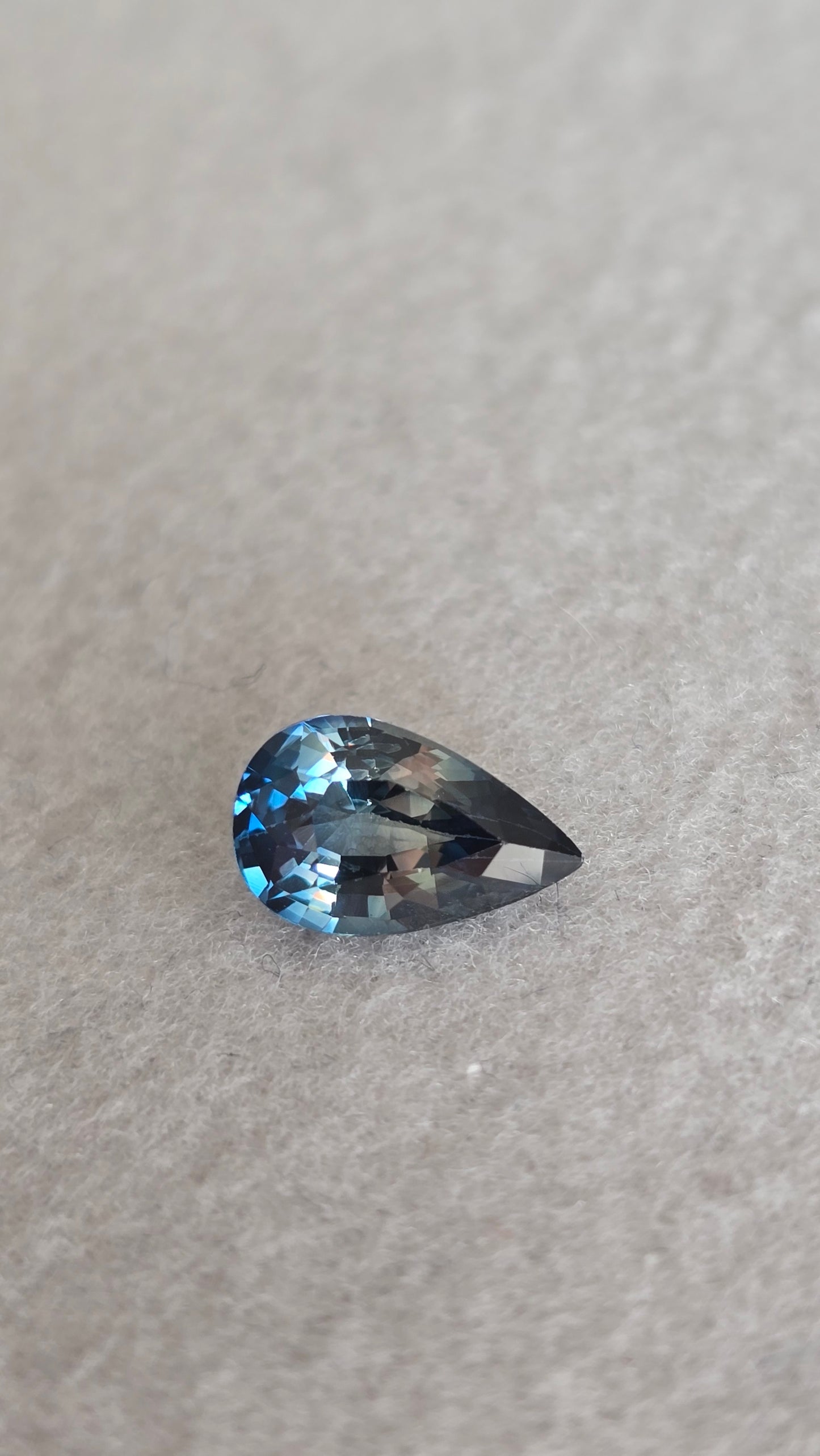 Saphir bi-color 1.44 carat
