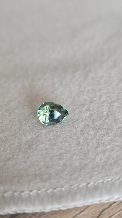 Saphir teal1.59carat