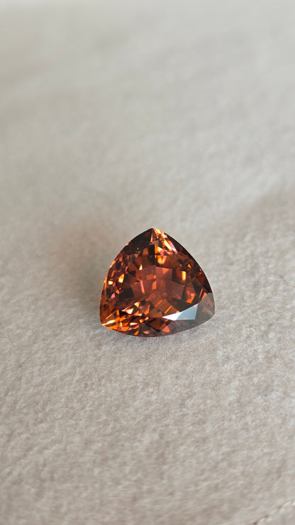 Tourmaline orange/rose 12.27 carats