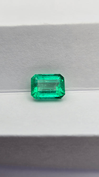 Emeraude colombienne 3.11 carat