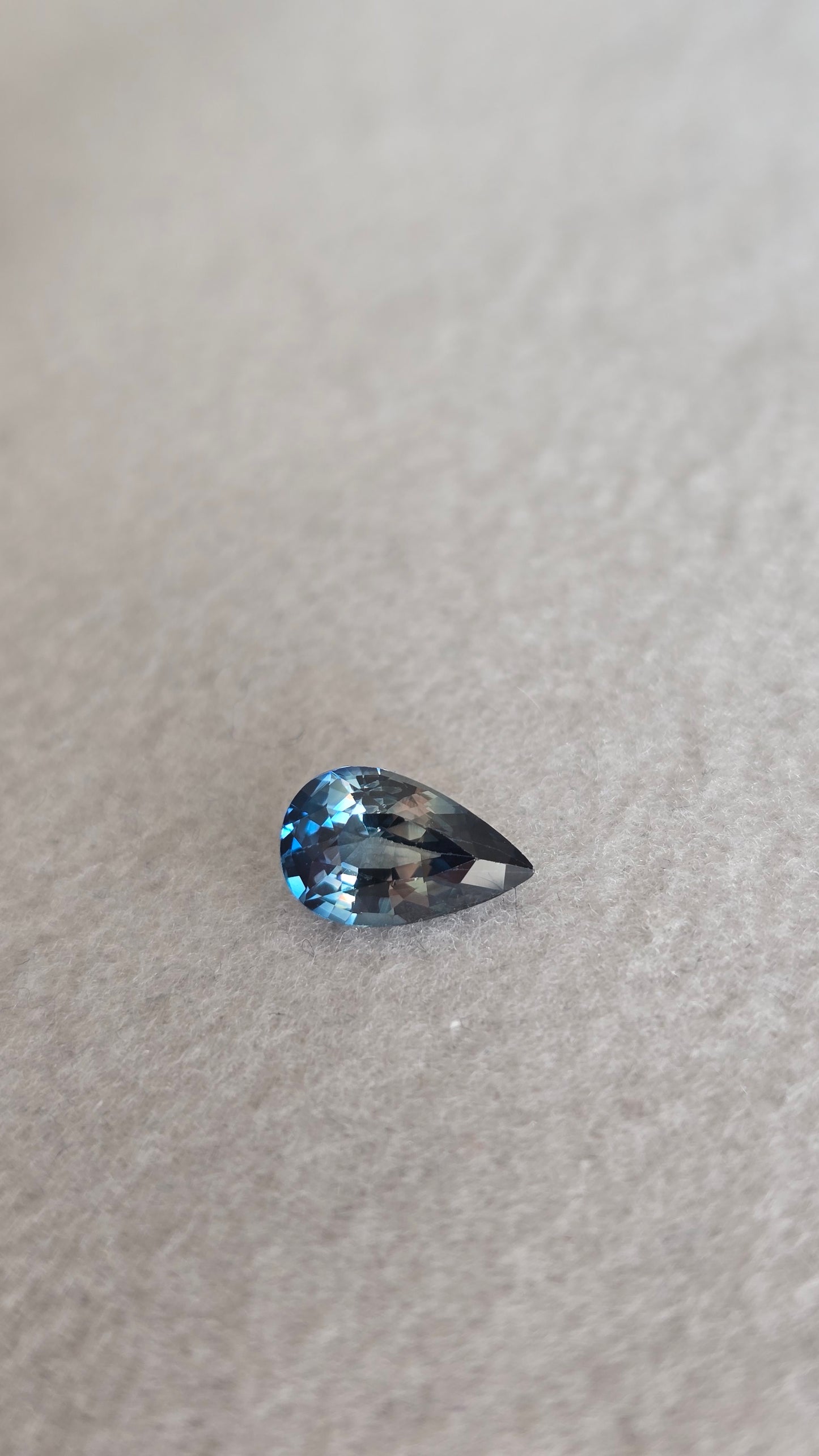 Saphir bi-color 1.44 carat